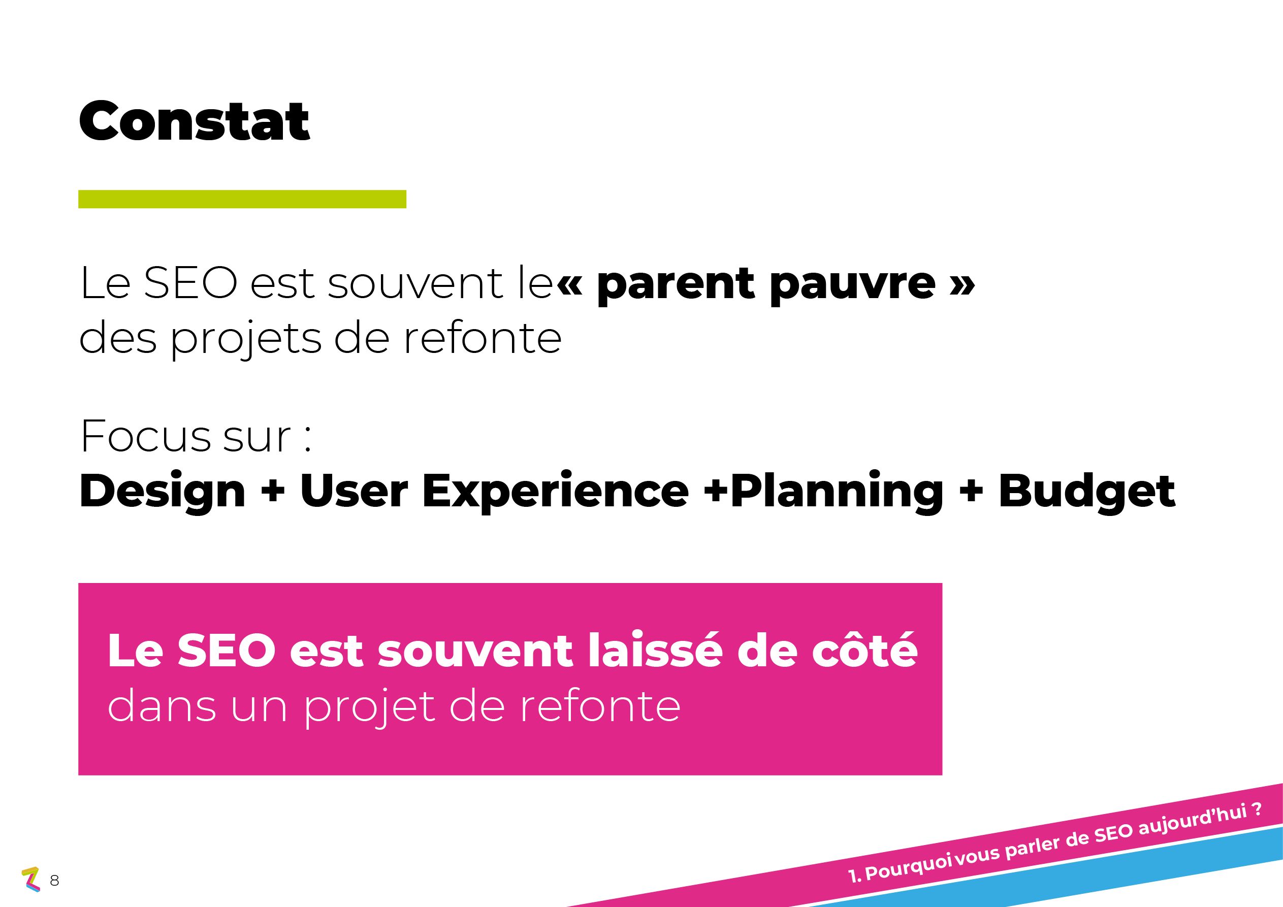 Agence Zetruc REIMS - Le SEO est souvent laissé de côté dans un projet de refonte